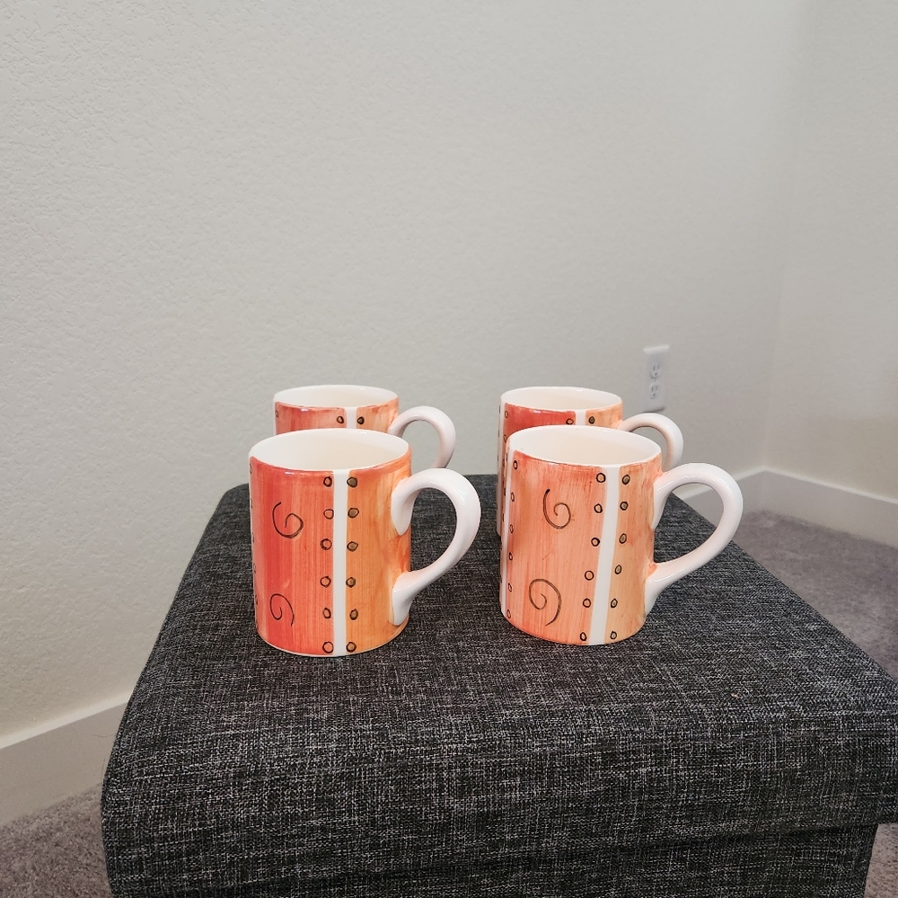 Hand painted mugs